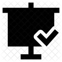 Bildschirm Folie Prasentation Symbol