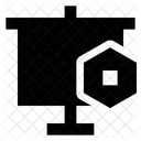 Bildschirm Folie Prasentation Symbol