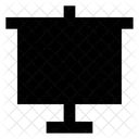 Bildschirm Folie Prasentation Symbol