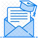 Bildungs-E-Mail  Symbol