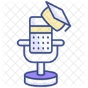 Bildungspodcast  Symbol