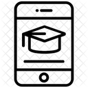 Bildungsanwendung Mobile App Lern App Symbol