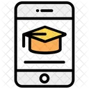 Bildungsanwendung Mobile App Lern App Symbol