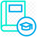 Buch Lehrbuch Notizbuch Symbol