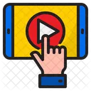 Bildungsvideo  Symbol