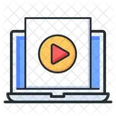 Bildungsvideo  Symbol