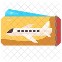 Bilhete Aviao Passagem De Aviao Icon