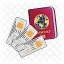 Passaporte Livro De Passaporte Viagem Icon