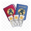 Passaporte Livro De Passaporte Viagem Icon