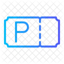 Bilhete De Estacionamento Estacionamento Transporte Icon