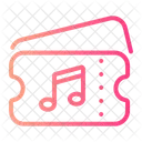 Bilhete de música  Icon