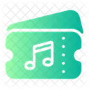 Bilhete de música  Icon