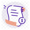 Bill Invoice Receipt Icon