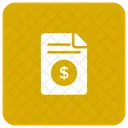 Bill Invoice Tax Icon