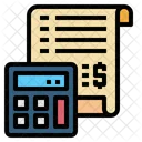 Calculator Bill Invoice Icon