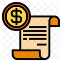 Money Document Finance Icon