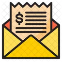 Bill Shopping Mail Icon