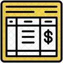 Bill Invoice Price Icon