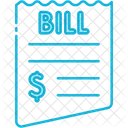 Bill Invoice Receipt Icon
