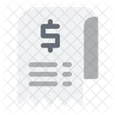 Bill Cost Payment Icon