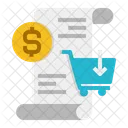 Bill Payment Shopping Icon