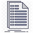 Bill Excel File Icon