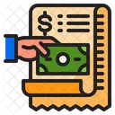Bill Shopping Online Business Icon
