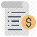 Finance Paper Business Paper Document Icon