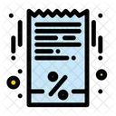Bill Black Friday Invoice Icon