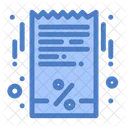 Bill Black Friday Invoice Icon
