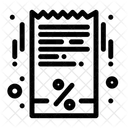 Bill Black Friday Invoice Icon