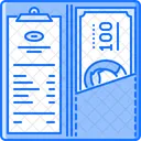 Folder Money Check Icon