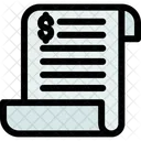 Bill Invoice Payment Icon