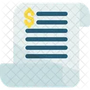 Bill Invoice Payment Icon