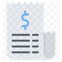 Bill Invoice Receipt Icon