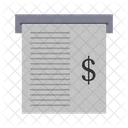 Invoice Bill Receipt Icon