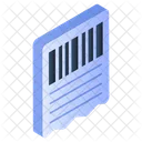 Bill Invoice Receipt Icon