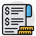 Bill Invoice Receipt Icon