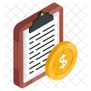 Bill Invoice Receipt Icon