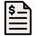 Bill Receipt Invoice Icon