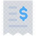 Ecommerce Bill Receipt Icon