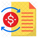 File Receipt Bill Icon