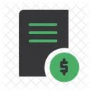 Bill Money E Commerce Shopping Icon