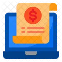 Bill Payment Online Bill Shopping Icon