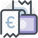 Bill payment with cash  Icon