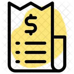 Bill Receipt  Icon