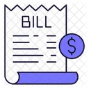 Bill Invoice Receipt Icon