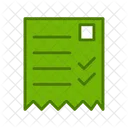 Bill Receipt  Icon
