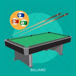 Billard  Icône