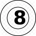 Billiard Ball  Symbol